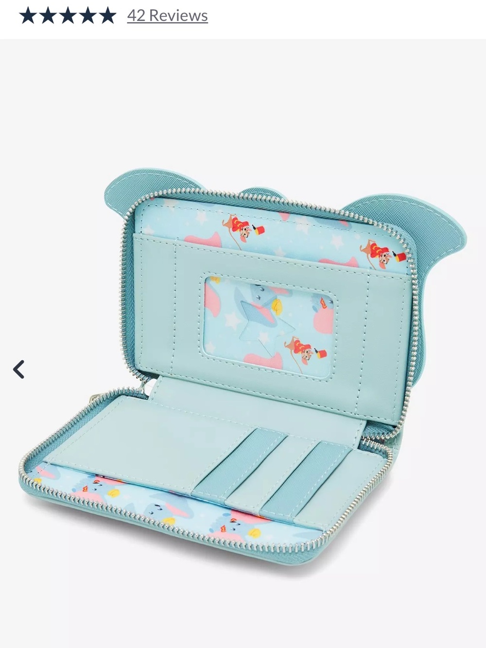 Loungefly Dumbo Zip-Around Wallet Brand New in Packaging - Picture 3 of 5